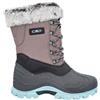 CMP Magdalena - Stivali da neve unisex per bambini, Ghiaccio Grigio, 39 EU