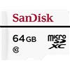 SanDsik SanDisk SDSDQQ-064G-G46A High Endurance Scheda MicroSD da 64 GB con Adattatore, SDXC, Class 10, Bianco