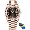 RollsTimi PD 1752 DD36 Orologio uomo, meccanico automatico di lusso, vetro zaffiro, data giornaliera, calibro Seagull ST16, resistente all'acqua fino a 100 metri.