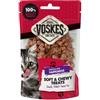Voskes Soft & Chewy cuoricini di anatra snack per gatto 5 pezzi