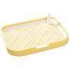 MagiDeal Porta WC per pipì per cani, lettiera per cani, vassoio per vasino, per cuccioli di coniglio all'aperto e interni, giallo