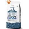 Monge Dog Natural Superpremium All Breeds Puppy & Junior Trota, Riso e Patate - Sacco Da 12 Kg