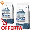 Monge Dog Natural Superpremium All Breeds Puppy & Junior Trota, Riso e Patate - Offerta [PREZZO A CONFEZIONE] Quantità Minima 2, Sacco Da 12 Kg