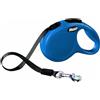 Flexi Classic XS Fettuccia - Guinzaglio Avvolgibile Maneggevole - Blu - 3 Metri