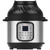 Instant Pot Duo Crisp + Hot Air Fryer 11-in-1 Electric Multi-Cooker 7.6 L - Pressure Cooker, Air Fryer, Slow Cooker, Steamer, Sous Vide Device, Dehydrator with Grill, Keep Warm and Baking Function