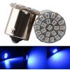 Qasim 10x LED 1156 BA15S P21W P15W Lampadine 24V per Camper RV Barche Luci Targa Indicatore di Direzione Luce de Retromarcia la Lettura Cupola 2406 22SMD 176LM 1073 1095 1141 Blu