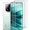 Lutree per Xiaomi Redmi Note 14 Pro 4G /Note 14 Pro 5G /Note 14 Pro Plus Vetro Temperato, 2 Pezzi 3D Pellicola Protettiva, Anti-Graffio Anti-Impronte Senza Bolle Protezione Schermo