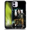 Head Case Designs Licenza Ufficiale AMC The Walking Dead Daryl Stagione 9 Citazioni Custodia Cover Dura per Parte Posteriore Compatibile con Apple iPhone 11