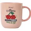 Mr. Wonderful - Tazza - Allegria è avere una sorella come la mia - Tazza in ceramica con messaggio indirizzato alle sorelle