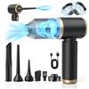 Coovee Aspirapolvere Portatile Senza Fili, Aspirapolvere per Auto 12000PA, Mini Aspirapolvere Portatile Senza Fili 4 in 1, Piccolo Soffiatore ad Aria Compressa Ricaricabile USB 4000mAh