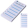 Ehuihuan 60 Fogli Budget A6 con 6 Fori, Accessori per Agenda Risparmio Soldi con Buste, Budget Planner Italiano e Money Binder