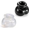 nanronron Set di sacchetti per testicoli Fascia per testicoli CBT Anello per pene Anello per testicoli 2 pezzi Palline scrotali morbide per uomini Migliorare il tempo del sesso Pressa per testicoli