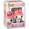 Funko Pop! Sanrio: HK - My Melody - Hello Kitty - Figura in Vinile da Collezione - Idea Regalo - Merchandising Ufficiale - Giocattoli per Bambini e Adulti - Cartoons Fans - Figura per i Collezionisti