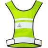 Löffler Gilet riflettente (IT, Testo, M, Regular, Regular, Neon Yellow)