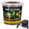 ALEJANDRO FUENTES AF® Mangime Tartarughe Acqua Junior 200g, 750ml Pellet Galleggianti 3mm, 45% Proteine per Carapace Forte, Acqua Pulita e Senza Odori, Cibo Tartarughe d'Acqua con Zip e Misurino Incluso