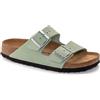 Birkenstock Mayari Cuir Grass Infradito Donna Verde 25 EU, Verde, 25 EU