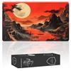 GuardMat - Scarlet Lake (Bordi Cuciti) - Tappetino per Carte Magic - Tappetino per Gioco Magic The Gathering - Playmat Compatibile con MTG, Signore degli Anelli, Pokemon, TCG , Gioco di Carte