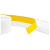 Quest Listello Piatto Autoadesivo - Profilo in PVC per Finestre, Flessibile, 60 mm x 15 m, Bianco