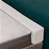 DG Catiee Imbottitura per materasso da letto, cuscino impermeabile per testiera, cuscino per letto lungo, cuscino per dormire, cuscino per braccioli da divano, rimovibile (5 x 5 x 150 cm, bianco)