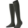 FALKE Cotton Touch W Kh sottili al ginocchio tinta unita 1 paio, Calzini lunghi Donna, Beige Nude 4092, 35-38