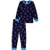 Schiesser Schlafanzug Set Pyjama Lang - 100% Organic Bio Baumwolle - Größe 92 bis 140, Set di Pigiama Bambino, Dunkelblau_181862,