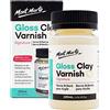 Mont Marte Vernice Modellismo - 120ml - Vernice Lucido per Argilla Polimerica e Argilla a indurimento ad aria - Incolore con effetto Scintillante