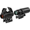 Feyachi V30 2MOA Mirino a punto rosso con lente d'ingrandimento M37 1,5X - 5X, Co-Testimone assoluto