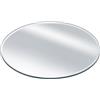 FINGERINSPIRE Specchio rotondo in vetro smussato da 3 mm, 15 cm di diametro, pannelli a specchio moderni, decorativo in vetro per parete