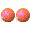 Generico Palla Vibrante Per Cani, 2 Pezzi Smart Ball Dog Toys, Pallina Cani Che Si Muove Da Sola, Pallina Che Vibra Per Cani, Giocattolo Cane, Pallina Gatto Automatica, Giochi Interattivi Per Gatti
