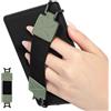 MoKo Cinturino di Sicurezza per 6-8 Kindle eReaders Fire Tablet - Kobo/Voyaga/Sony Kindle E-Book Tablet, Cinturino da Mano Versatile ad Alta Elasticità Supporto Antiscivolo, Celadon