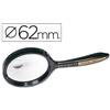 CSP 7508 - lente d' ingrandimento in vetro Manico curvo, 62 mm