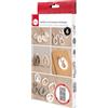 Rayher Stampo Silicone Ciondolo Uova+Conigli, 14.5 x 26 x 1.5 cm, 6 Forme, Box 1 Pezzi, 36174000
