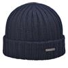 Melegari Berretto Cuffia Beanie Como Super a Doppio Spessore | Skull cap Pura Lana Merino Extrafine | Made in Italy (IT, Testo, Taglia Unica, Verde Militare)