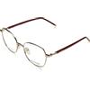 Zadig & Voltaire Vzv345 Occhiali, Oro Rosso Brillante, 68 Donna
