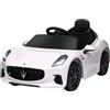 AIYAPLAY Macchina per Bambini 12V Maserati con Telecomando Età 3-5 Anni Grigio