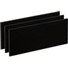 PATIKIL Lente di Saldatura Shade 11 Vetro 4,25x 2 per Casco Saldatore 3pz | Vetro Temprato Coperchi Piastre Filtro Oscuranti Nero, Sostitutive