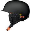 SPY OPTIC Casco da Neve Galactic con MIPS per Sci Snowboard (S (54-56cm), Matte Black - Eye Spy)