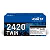 Brother TN2420TWIN BUNDLE 1X2 toner originale BROTHER per HLL2310d Stampa fino a 3.000 pagine cadauno