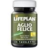 LIFEPLAN Aglio Felice in capsule - Integratore aglio per regolare funzionalità cardiovascolare - Senza glutine, senza lattosio (45 Compresse, scorta fino a 2 mesi)