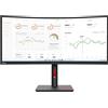Lenovo Monitor led 34 Lenovo ThinkVision T34w-30 Wide Quad HD 3440x1440p/6ms/classe F/Nero [63D4ZAT1EU]
