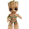 Mattel Marvel I Am Groot - Groot Ballerino, personaggio di peluche soffice parlante e da collezione, Giocattolo e regalo per Bambini 3+ Anni, HJM23