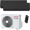 Toshiba Condizionatore Toshiba SHORAI Edge Black dual split 9000+12000 BTU inverter A++ wifi unità esterna 4 kW codice prodotto RAS-2M14G3AVG-E/RAS-B10G3KVSGB-E_1/RAS-B13G3KVSGB-E_1