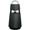 LG XBOOM 360 RP4G - Altoparlante Bluetooth, 120 W di potenza, illuminazione LED, batteria 10 h, design elegante esclusivo, suono premium Omnidirezionale, il suono assoluto, colore verde