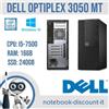 DELL OptiPlex 3050 MT Cpu i5-7500 Ram 16gb DDR4 SSD 240gb Win10 Pro PC