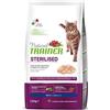 Natural Trainer Sterilised Cibo secco gatti adulti con carni bianche 300 g