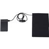Socobeta Pad Riscaldante Elettrico 5V 2A, Accessorio Riscaldante per Vestiti USB Elettrico Leggero Accessorio per Pad di Regolazione Riscaldato per Esterni e Interni