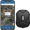 Winnes 4G Localizzatore GPS per Auto 10000mAh Posizionamento in Tempo Reale GPS Tracker per Auto Moto Antifurto, Magnetico Impermeabile