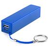 Generico power bank Batteria esterna Usb cellulare Tablet portatile Smartphone cavo Corda (BLU)