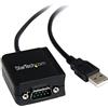 StarTech.com Cavo da USB a seriale RS232 FTDI a 1 porta da 2,5 m con isolamento ottico, cavo adattatore da USB a RS232 - TAA, 2,5m, Direttamente