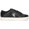 CALVIN KLEIN JEANS Sneaker uomo nera in pelle